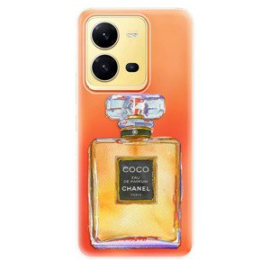 Odolné silikónové puzdro iSaprio - Chanel Gold - Vivo X80 Lite 5G