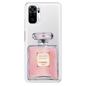 Odolné silikónové puzdro iSaprio - Chanel Rose - Xiaomi Redmi Note 10 / Note 10S