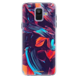 Plastové puzdro iSaprio - Color Marble 19 - Samsung Galaxy A6