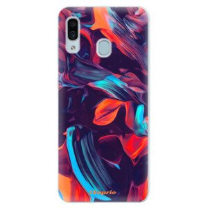 Silikónové puzdro iSaprio - Color Marble 19 - Samsung Galaxy A30