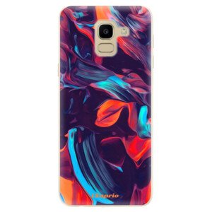 Odolné silikónové puzdro iSaprio - Color Marble 19 - Samsung Galaxy J6