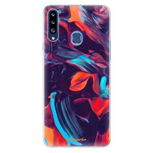 Odolné silikónové puzdro iSaprio - Color Marble 19 - Samsung Galaxy A20s