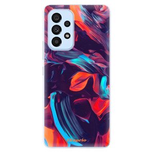 Odolné silikónové puzdro iSaprio - Color Marble 19 - Samsung Galaxy A73 5G