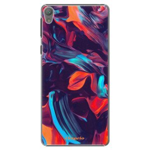 Plastové puzdro iSaprio - Color Marble 19 - Sony Xperia E5