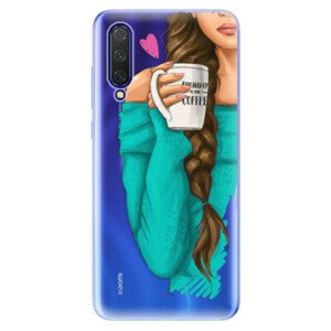 Odolné silikónové puzdro iSaprio - My Coffe and Brunette Girl - Xiaomi Mi 9 Lite