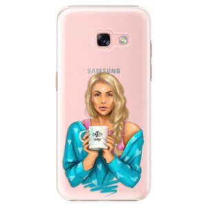 Plastové puzdro iSaprio - Coffe Now - Blond - Samsung Galaxy A3 2017