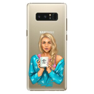 Plastové puzdro iSaprio - Coffe Now - Blond - Samsung Galaxy Note 8