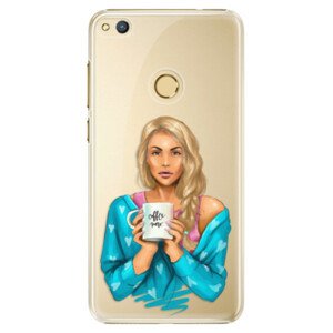 Plastové puzdro iSaprio - Coffe Now - Blond - Huawei Honor 8 Lite