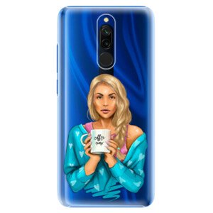 Plastové puzdro iSaprio - Coffe Now - Blond - Xiaomi Redmi 8