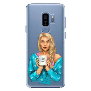 Plastové puzdro iSaprio - Coffe Now - Blond - Samsung Galaxy S9 Plus