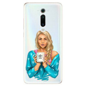 Odolné silikónové puzdro iSaprio - Coffe Now - Blond - Xiaomi Mi 9T Pro