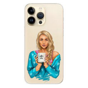 Odolné silikónové puzdro iSaprio - Coffe Now - Blond - iPhone 14 Pro Max