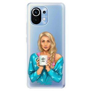 Odolné silikónové puzdro iSaprio - Coffe Now - Blond - Xiaomi Mi 11