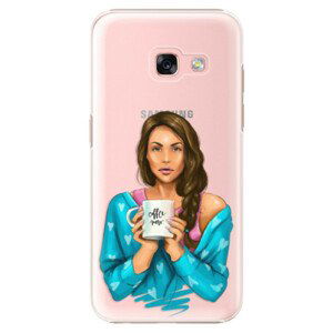 Plastové puzdro iSaprio - Coffe Now - Brunette - Samsung Galaxy A3 2017