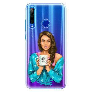 Plastové puzdro iSaprio - Coffe Now - Brunette - Huawei Honor 20 Lite