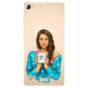 Plastové puzdro iSaprio - Coffe Now - Brunette - Lenovo Vibe X2