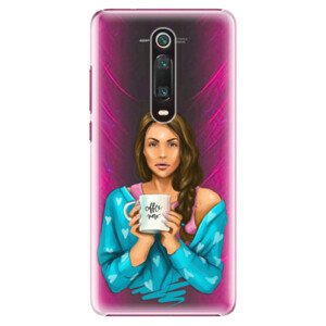 Plastové puzdro iSaprio - Coffe Now - Brunette - Xiaomi Mi 9T