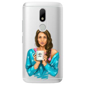 Plastové puzdro iSaprio - Coffe Now - Brunette - Lenovo Moto M