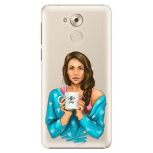 Plastové puzdro iSaprio - Coffe Now - Brunette - Huawei Nova Smart