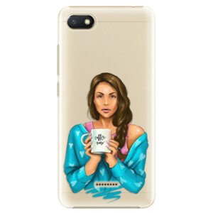 Plastové puzdro iSaprio - Coffe Now - Brunette - Xiaomi Redmi 6A