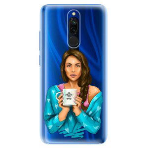 Plastové puzdro iSaprio - Coffe Now - Brunette - Xiaomi Redmi 8