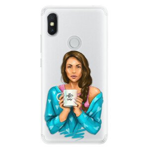 Silikónové puzdro iSaprio - Coffe Now - Brunette - Xiaomi Redmi S2