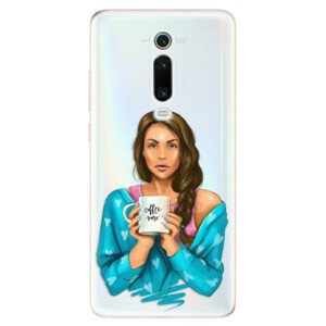 Odolné silikónové puzdro iSaprio - Coffe Now - Brunette - Xiaomi Mi 9T Pro