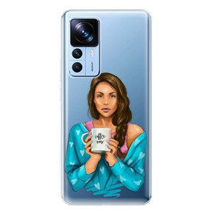 Odolné silikónové puzdro iSaprio - Coffe Now - Brunette - Xiaomi 12T / 12T Pro