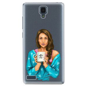 Plastové puzdro iSaprio - Coffe Now - Brunette - Xiaomi Redmi Note