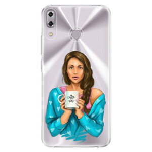 Plastové puzdro iSaprio - Coffe Now - Brunette - Asus ZenFone 5Z ZS620KL