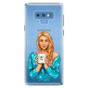 Plastové puzdro iSaprio - Coffe Now - Redhead - Samsung Galaxy Note 9