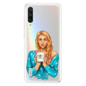 Odolné silikónové puzdro iSaprio - Coffe Now - Redhead - Xiaomi Mi A3