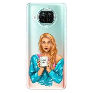 Odolné silikónové puzdro iSaprio - Coffe Now - Redhead - Xiaomi Mi 10T Lite