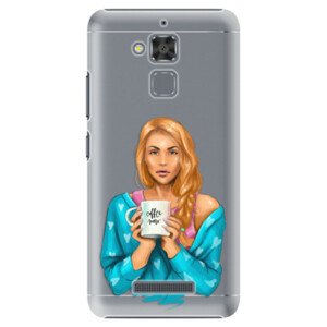 Plastové puzdro iSaprio - Coffe Now - Redhead - Asus ZenFone 3 Max ZC520TL