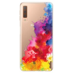 Odolné silikónové puzdro iSaprio - Color Splash 01 - Samsung Galaxy A7 (2018)