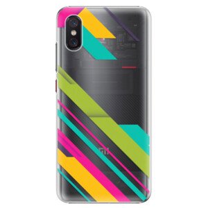 Plastové puzdro iSaprio - Color Stripes 03 - Xiaomi Mi 8 Pro