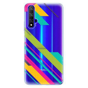 Odolné silikónové puzdro iSaprio - Color Stripes 03 - Huawei Honor 20