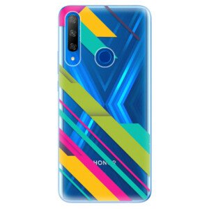 Odolné silikónové puzdro iSaprio - Color Stripes 03 - Huawei Honor 9X