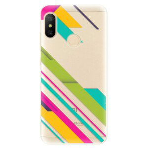 Odolné silikónové puzdro iSaprio - Color Stripes 03 - Xiaomi Mi A2 Lite