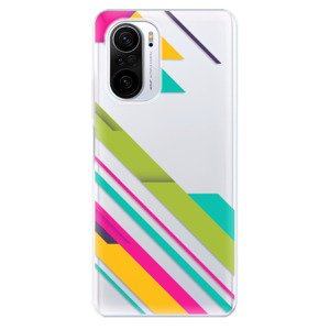 Odolné silikónové puzdro iSaprio - Color Stripes 03 - Xiaomi Poco F3