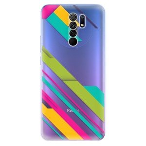 Odolné silikónové puzdro iSaprio - Color Stripes 03 - Xiaomi Redmi 9