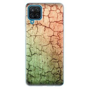 Odolné silikónové puzdro iSaprio - Cracked Wall 01 - Samsung Galaxy A12