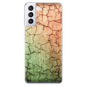 Odolné silikónové puzdro iSaprio - Cracked Wall 01 - Samsung Galaxy S21+