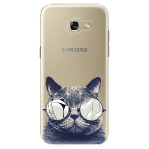 Plastové puzdro iSaprio - Crazy Cat 01 - Samsung Galaxy A5 2017