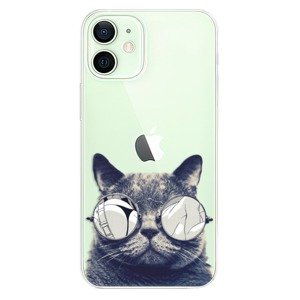 Plastové puzdro iSaprio - Crazy Cat 01 - iPhone 12