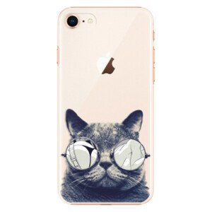 Plastové puzdro iSaprio - Crazy Cat 01 - iPhone 8