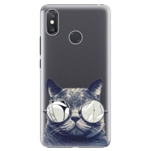 Plastové puzdro iSaprio - Crazy Cat 01 - Xiaomi Mi Max 3