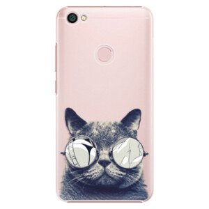 Plastové puzdro iSaprio - Crazy Cat 01 - Xiaomi Redmi Note 5A / 5A Prime