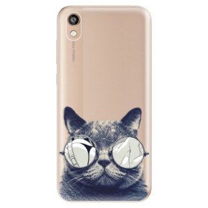 Odolné silikónové puzdro iSaprio - Crazy Cat 01 - Huawei Honor 8S