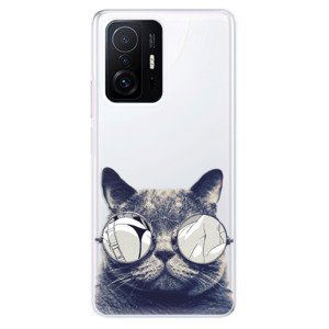 Odolné silikónové puzdro iSaprio - Crazy Cat 01 - Xiaomi 11T / 11T Pro